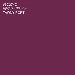 #6C274C - Tawny Port Color Image